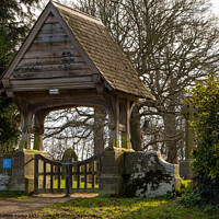 Buy canvas prints of Entrance to St Benedict's Church by Chris Yaxley