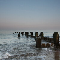 Buy canvas prints of Late afternoon on the Norfolk coast by Chris Yaxley