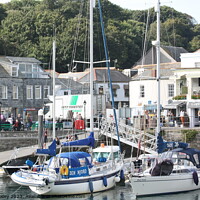 Buy canvas prints of Padstow Harbour, Cornwall by Chris Yaxley