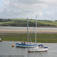 Buy canvas prints of Camel Estuary, Padstow by Chris Yaxley