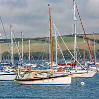 Buy canvas prints of Cornish sailboats by Chris Yaxley