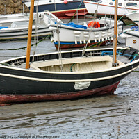 Buy canvas prints of Cornish fishing boat by Chris Yaxley