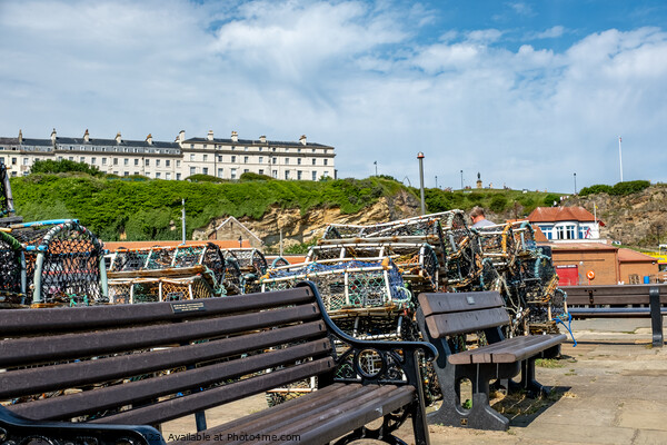 Tate Hill Pier in Whitby, North Yorkshire Picture Board by Chris Yaxley