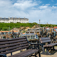 Buy canvas prints of Tate Hill Pier in Whitby, North Yorkshire by Chris Yaxley