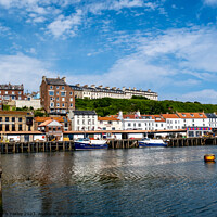Buy canvas prints of A sunny day in Whitby  by Chris Yaxley