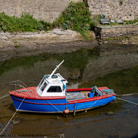 Buy canvas prints of Staithes fishing boat by Chris Yaxley