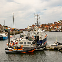 Buy canvas prints of Whitby marina on the North Yorkshire coast by Chris Yaxley