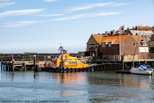 Whitby lifeboat and lifeboat station Picture Board by Chris Yaxley