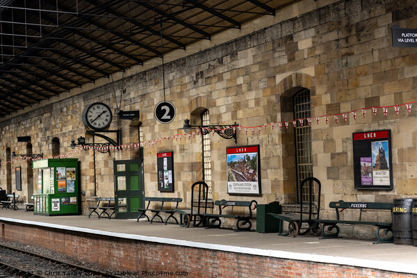 Pickering train station, North Yorkshire Picture Board by Chris Yaxley