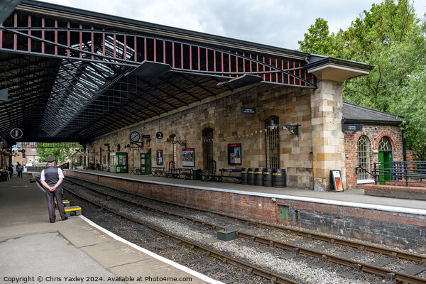 Pickering train station, North Yorkshire Picture Board by Chris Yaxley