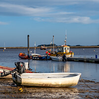 Buy canvas prints of Low tide in Wells-next-the-sea  by Chris Yaxley