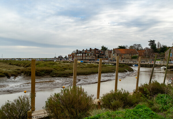 View across Blakeney harbour on the North Norfolk coast Picture Board by Chris Yaxley