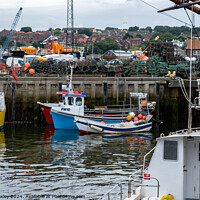 Buy canvas prints of Fishing gear in Whitby, North Yorkshire by Chris Yaxley