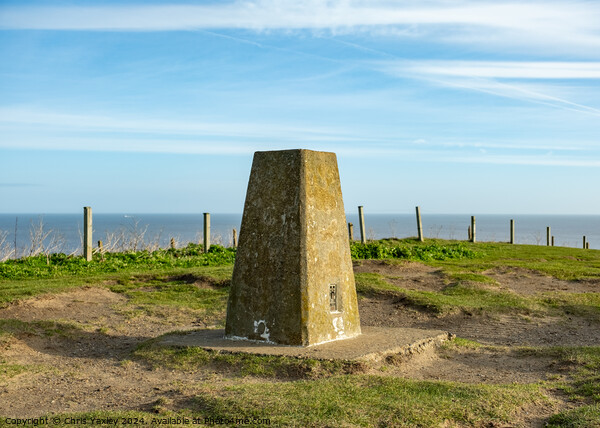 The summit of Beeston Bump, Norfolk Picture Board by Chris Yaxley