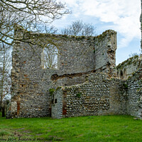 Buy canvas prints of Priory of St Mary in the meadow by Chris Yaxley