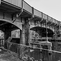 Buy canvas prints of Carrow Bridge crossing over the River Wensum by Chris Yaxley