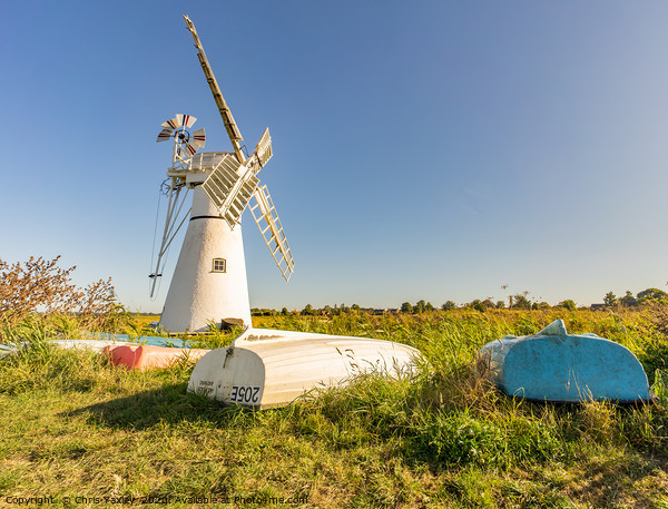 Thurne Mill, Norfolk Picture Board by Chris Yaxley