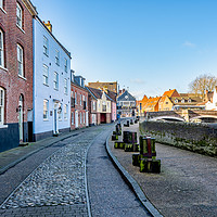 Buy canvas prints of Historic Quayside, Norwich by Chris Yaxley