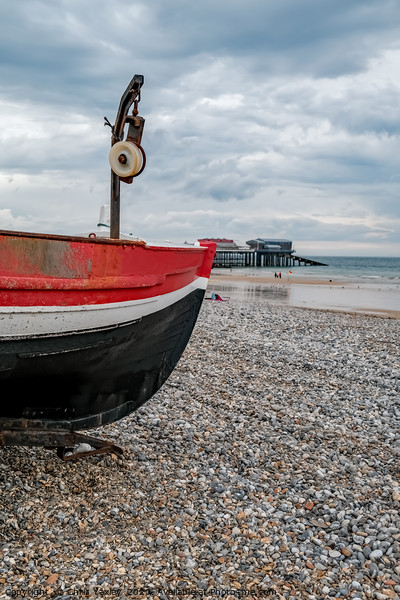 Traditional "Cromer crabs" fishing boat  Picture Board by Chris Yaxley