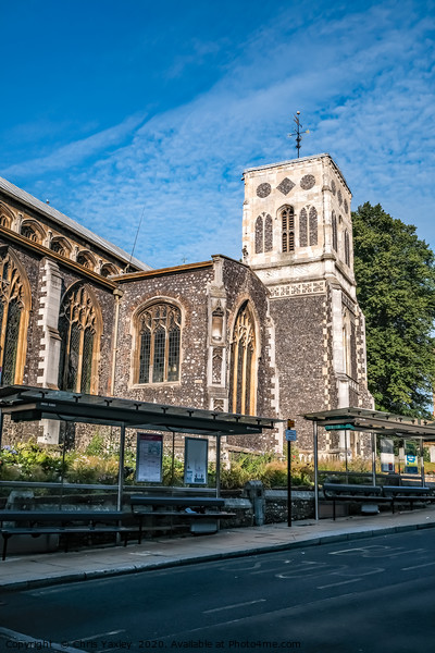 Church of St Stephen in Theatre Street, Norwich Picture Board by Chris Yaxley