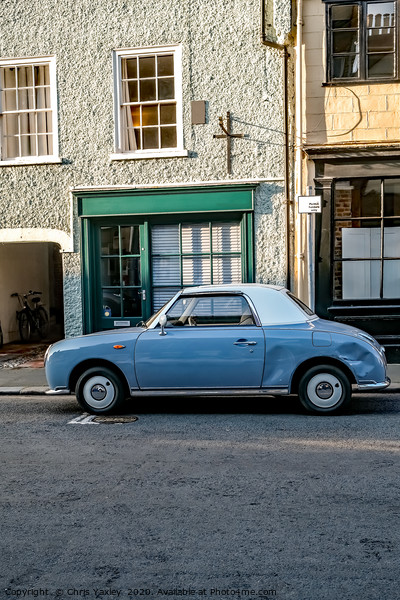 A dented classic parked in Norwich Picture Board by Chris Yaxley