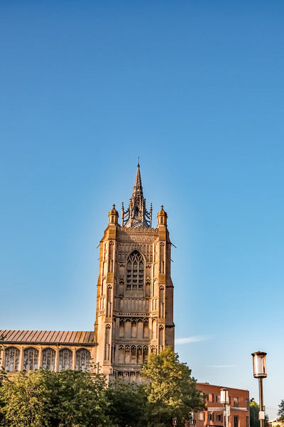 The spire of the Church of St Peter Mancroft Picture Board by Chris Yaxley