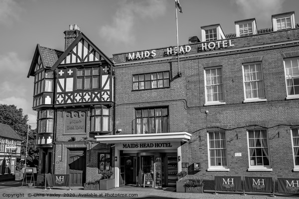 Maids Head Hotel, Norwich - The oldest hotel in th Picture Board by Chris Yaxley