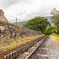 Buy canvas prints of Mount Snowdon Railway, Llanberis, North Wales by Chris Yaxley