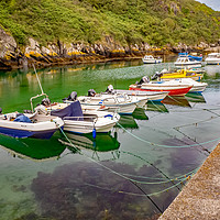 Buy canvas prints of PorthClais Harbour, Pembrokeshire, South Wales by Chris Yaxley