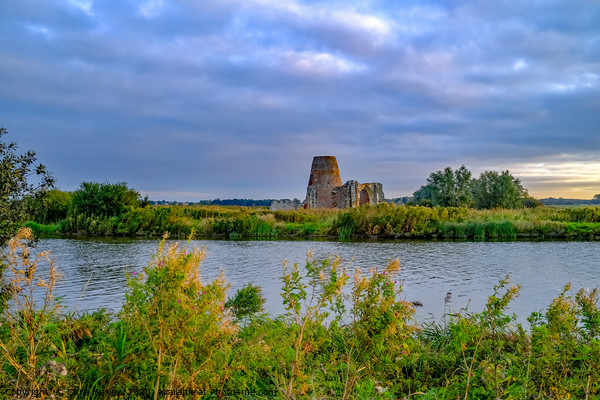St Benet's Abbey on the River Bure, Norfolk Picture Board by Chris Yaxley