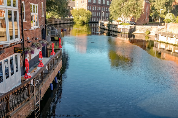 Ribs of Beef pub on the River Wensum, Norwich Picture Board by Chris Yaxley
