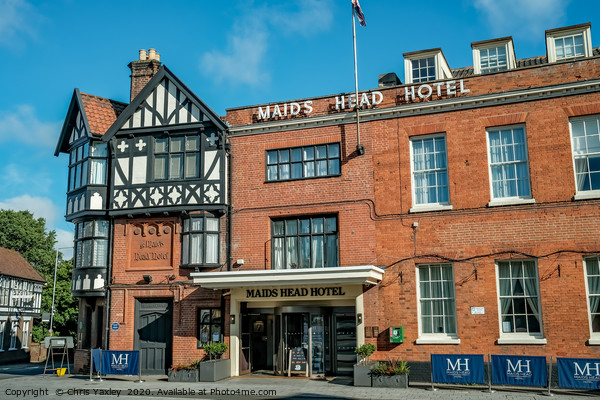 Maids Head Hotel, Norwich  Picture Board by Chris Yaxley