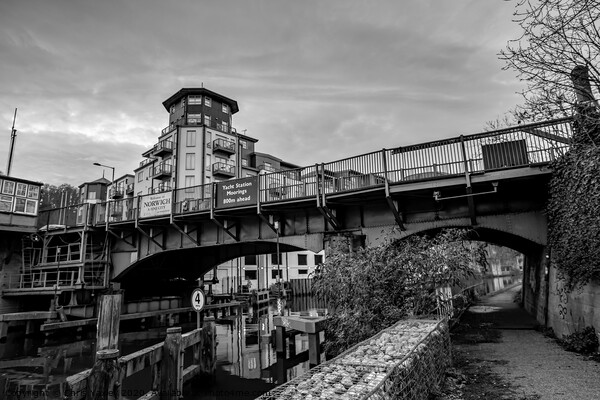 Carrow Road Bridge over the River Wensum, Norwich  Picture Board by Chris Yaxley
