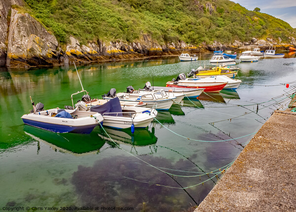 Porthclais Harbour Picture Board by Chris Yaxley