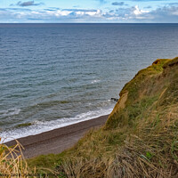 Buy canvas prints of Sheringham cliff top by Chris Yaxley