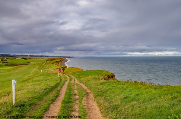 The north Norfolk Coastal Path Picture Board by Chris Yaxley
