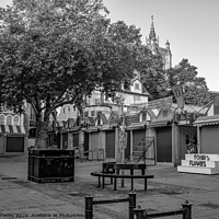 Buy canvas prints of Norwich out door market by Chris Yaxley
