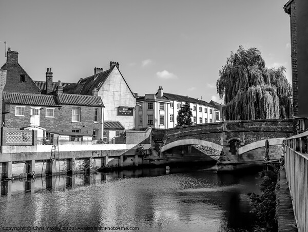 Fye Bridge over the River Wensum, Norwich Picture Board by Chris Yaxley
