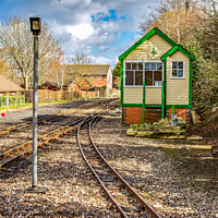 Buy canvas prints of Signal House  by Chris Yaxley