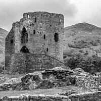 Buy canvas prints of Dolbadarn Castle, Llanberis, North Wales by Chris Yaxley