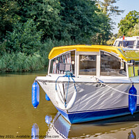 Buy canvas prints of Cruising the Norfolk Broads by Chris Yaxley