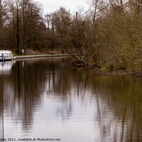 Buy canvas prints of Autumnal day on the River Bure, Wroxham by Chris Yaxley
