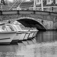 Buy canvas prints of Boating on the River Bure by Chris Yaxley