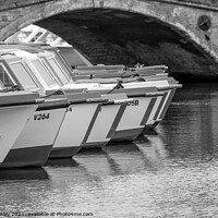 Buy canvas prints of Boats and the Bridge by Chris Yaxley