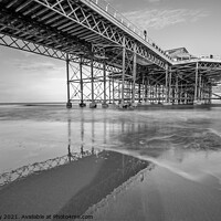 Buy canvas prints of Cromer pier, North Norfolk Coast by Chris Yaxley
