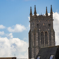Buy canvas prints of Cromer church tower by Chris Yaxley