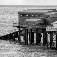 Buy canvas prints of Cromer RNLI lifeboat station by Chris Yaxley