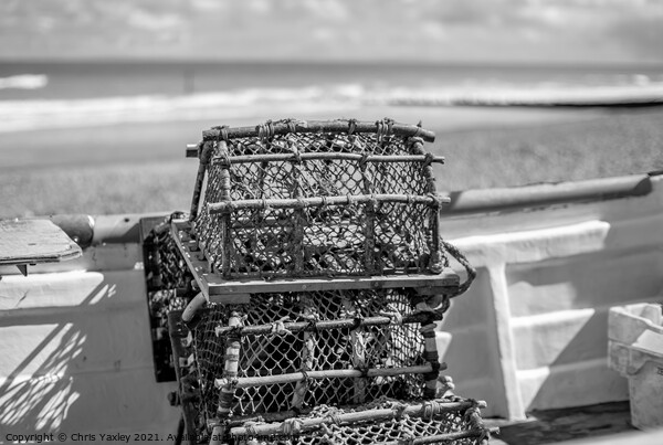 Crab pots and lobster traps Picture Board by Chris Yaxley