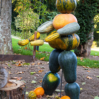 Buy canvas prints of Figure made by assembled cucurbits by Laurent Renault