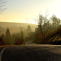 Buy canvas prints of The Road To Nowhere by Tracey Leonard